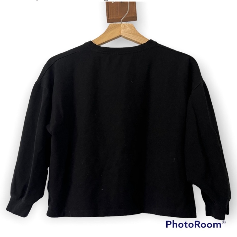 Babaton Black Crew Neck Sweater